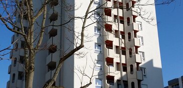 Wohnanlage derVOLKSWOHNUNG Karlsruhe